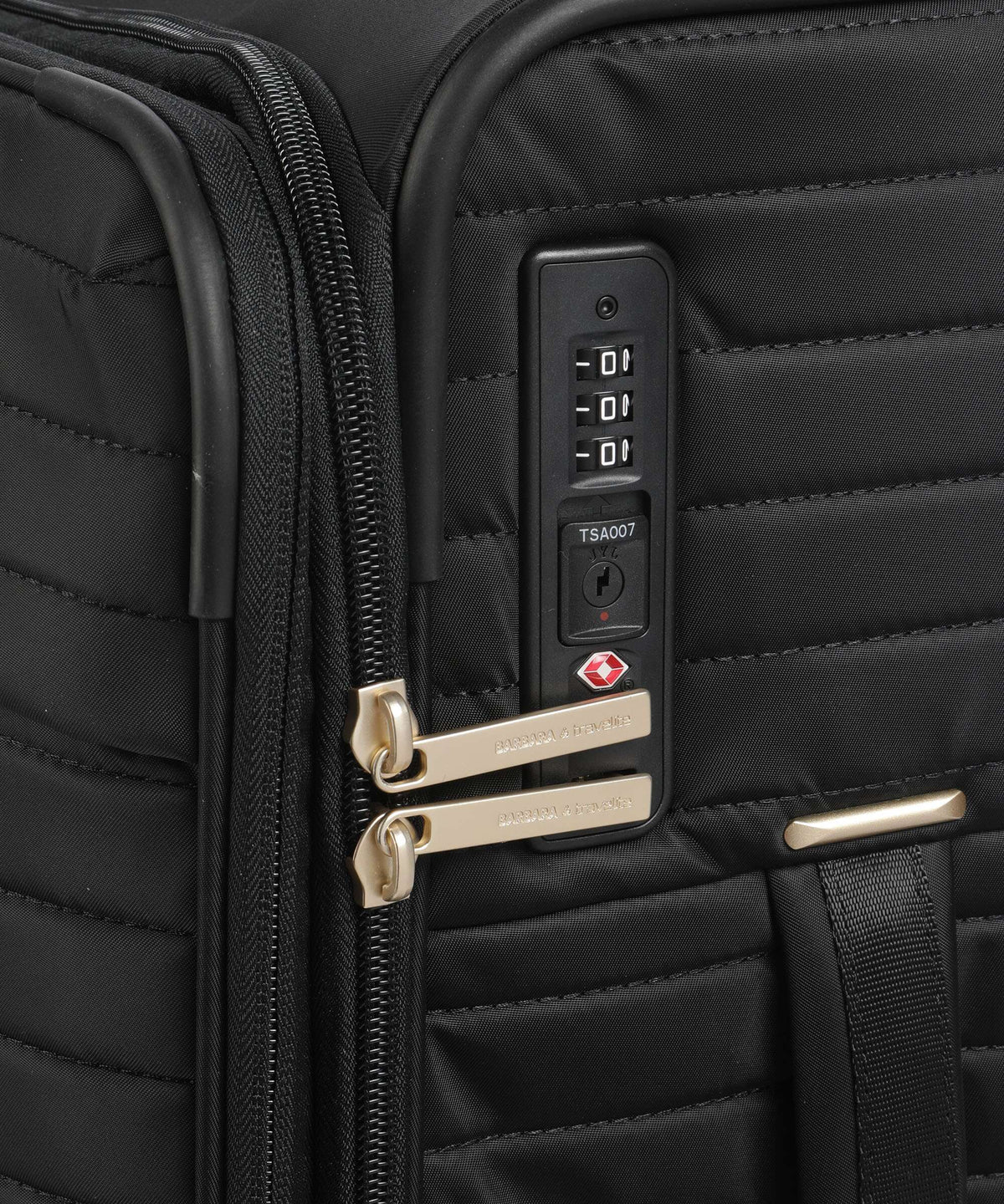 Travelite Barbara Stepp Spinner (4 wheels) schwarz