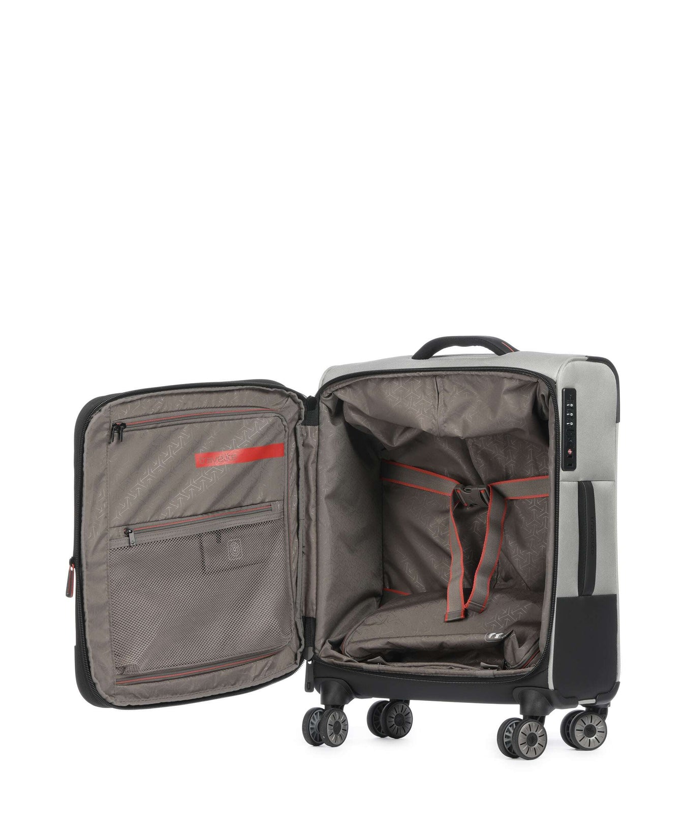 Travelite Crosslite Spinner (4 wheels) natur