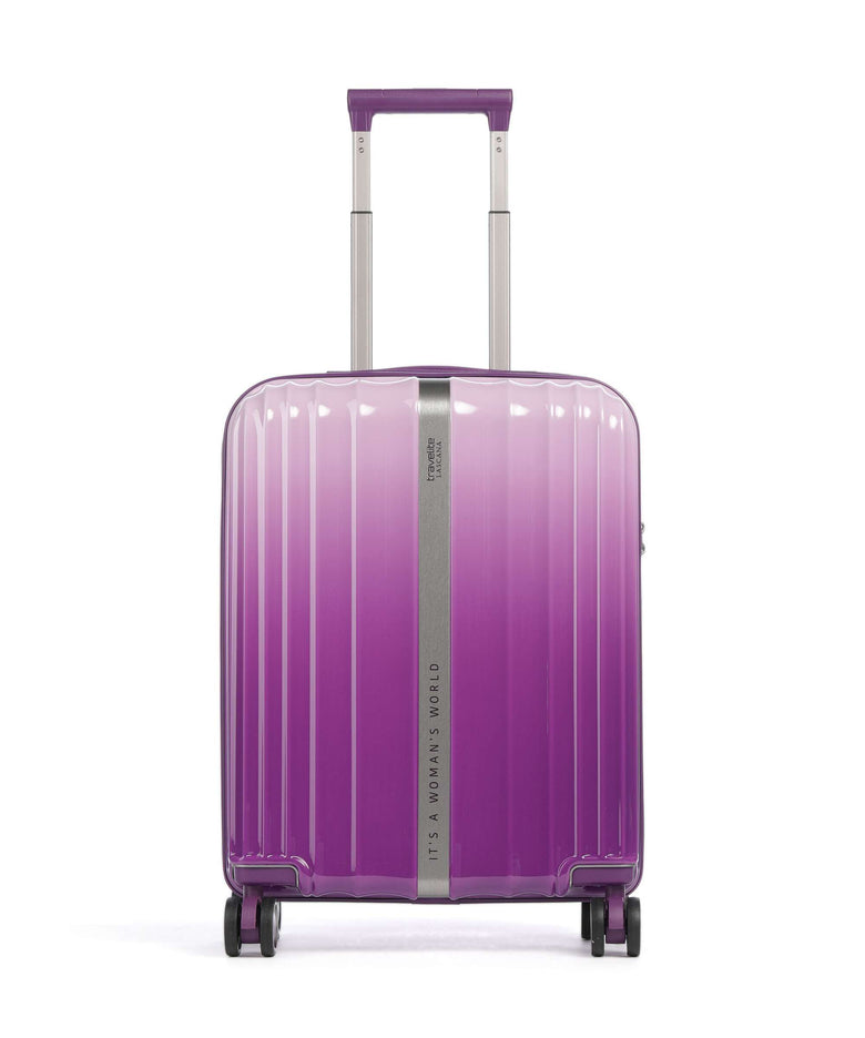 Travelite Lascana Edition Spinner (4 wheels) purple degrade