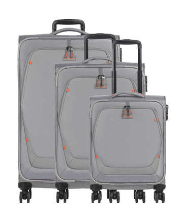 Travelite Umbria Kuffertsæt (4 hjul) smoky gray