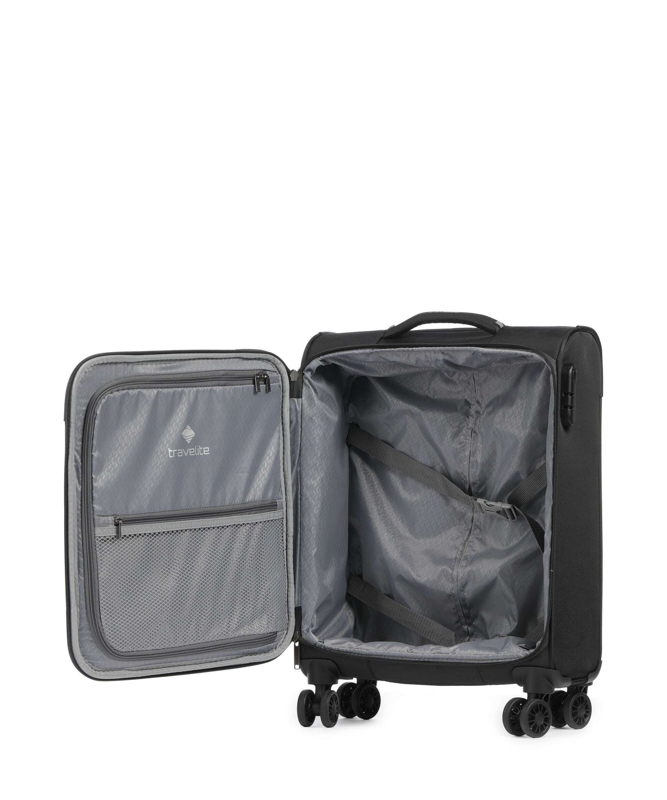 Travelite Umbria Spinner (4 wheels) black