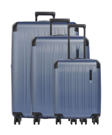 Travelite Dynamiic Kuffertsæt (4 hjul) denim blue