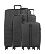 Travelite Air Stripe Kuffertsæt (4 hjul) black