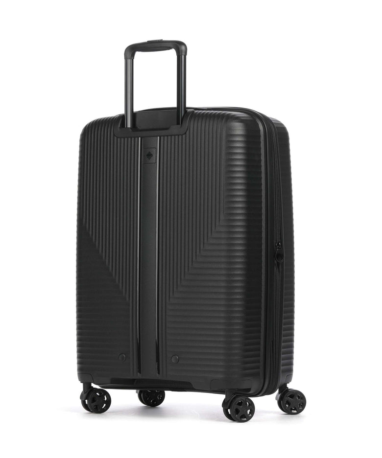 Travelite Air Stripe Suitcase set (4 wheels) black
