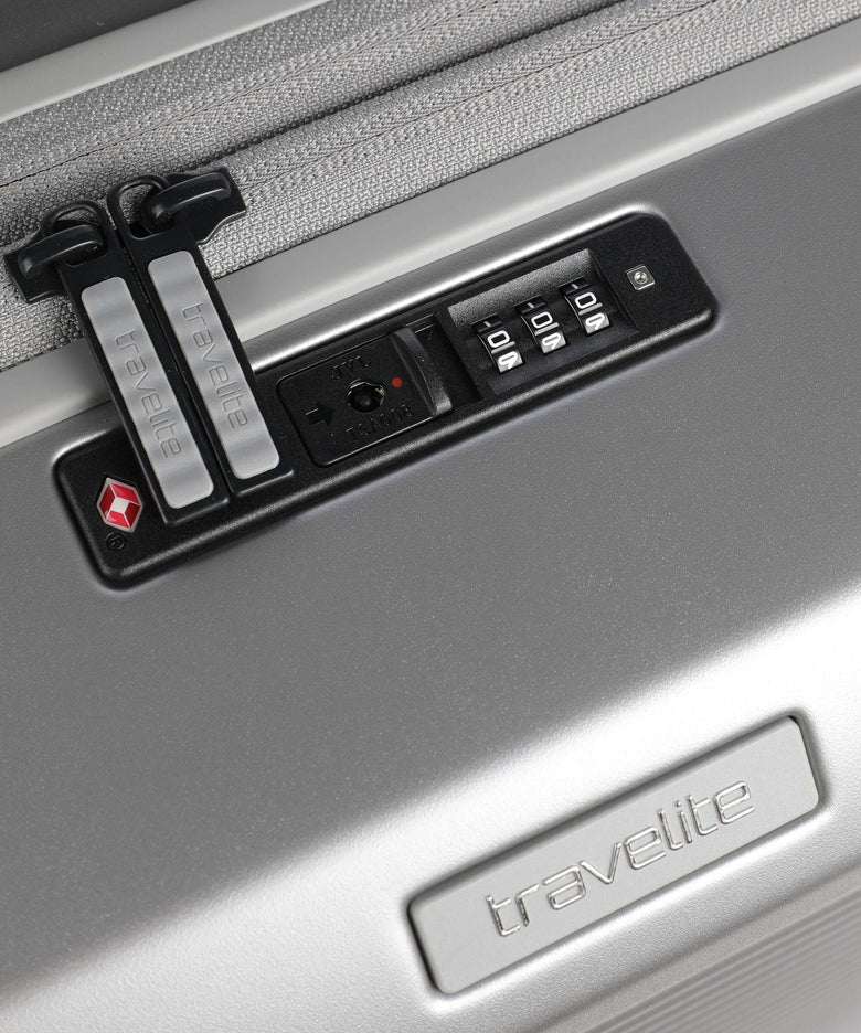 Travelite Millenium Spinner (4 wheels) silver