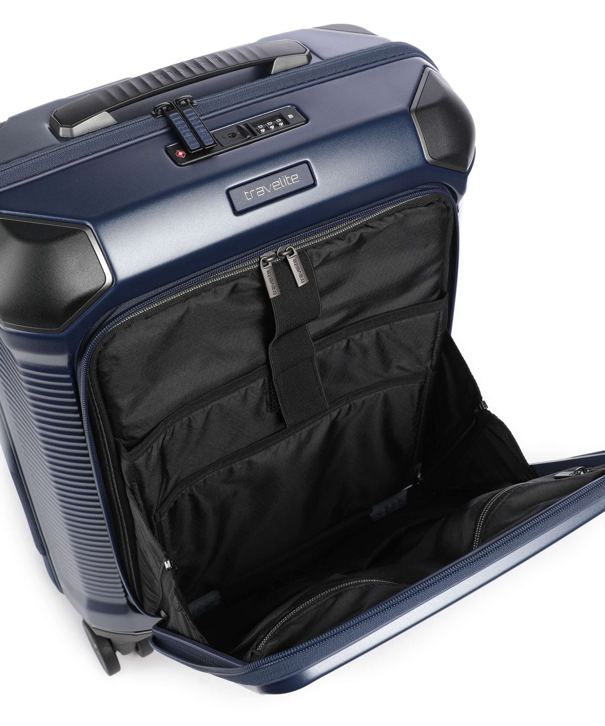Travelite Millenium Spinner (4 wheels) navy