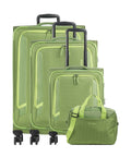 Travelite Corsiica Suitcase set (4 wheels) fresh green