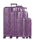 Travelite Lascana Edition Suitcase set (4 wheels) plum