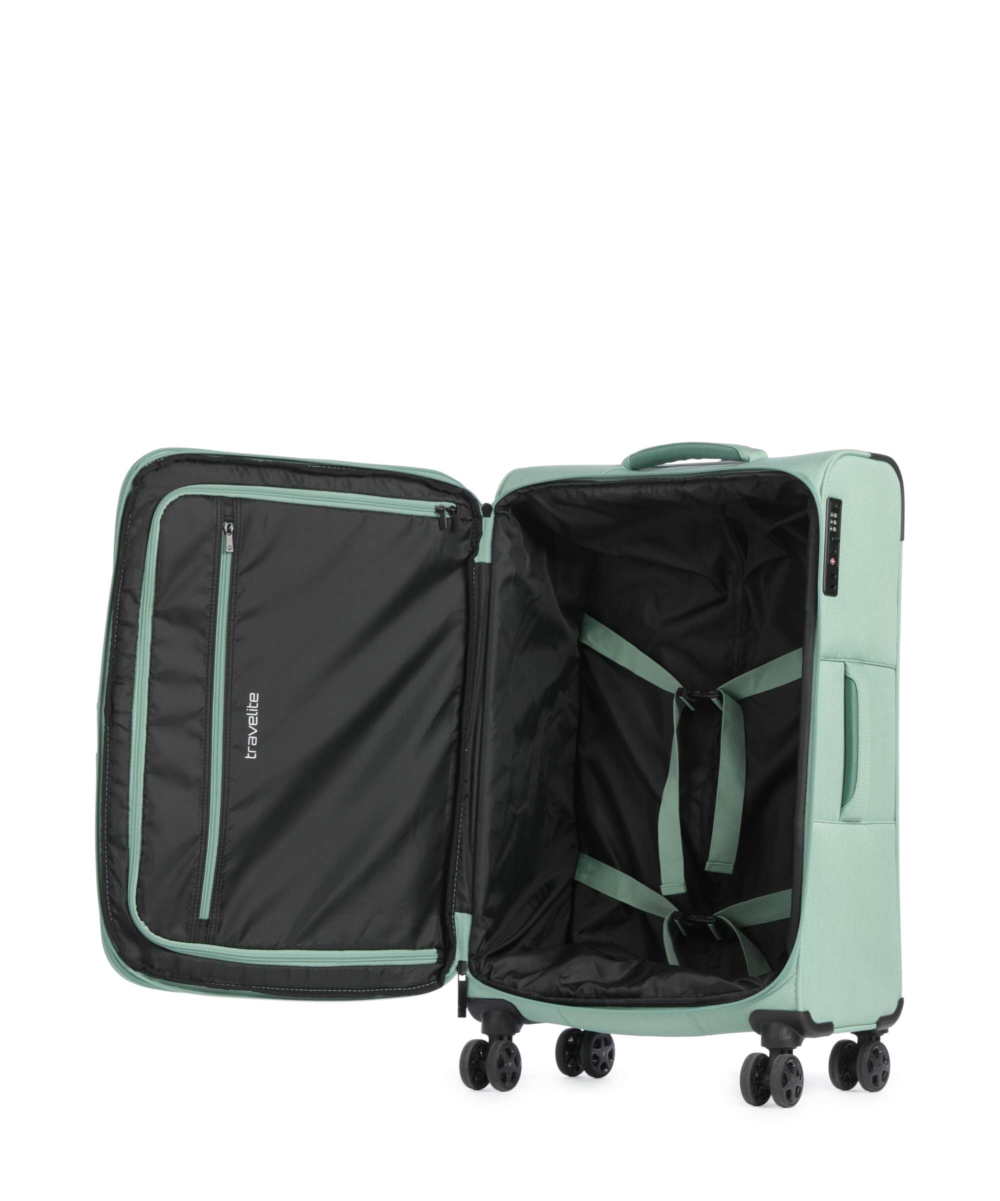 Travelite Kick Off Spinner (4 wheels) sage green