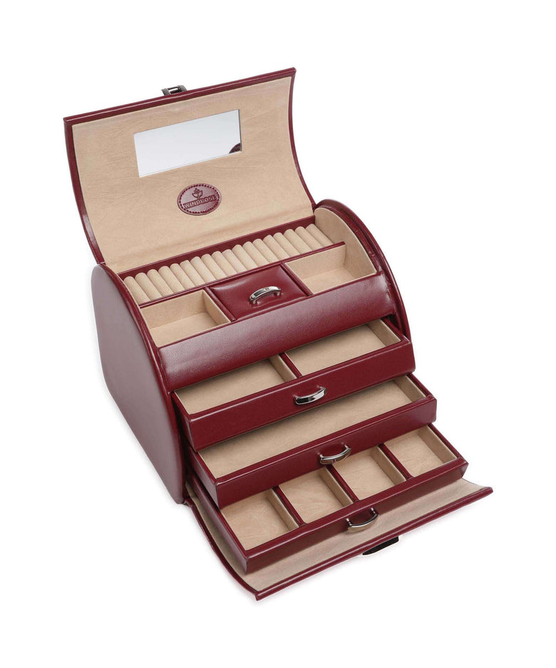 Windrose Merino 4 Etagen Jewelry box rot