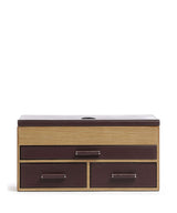 Windrose Wood Jewelry box braun