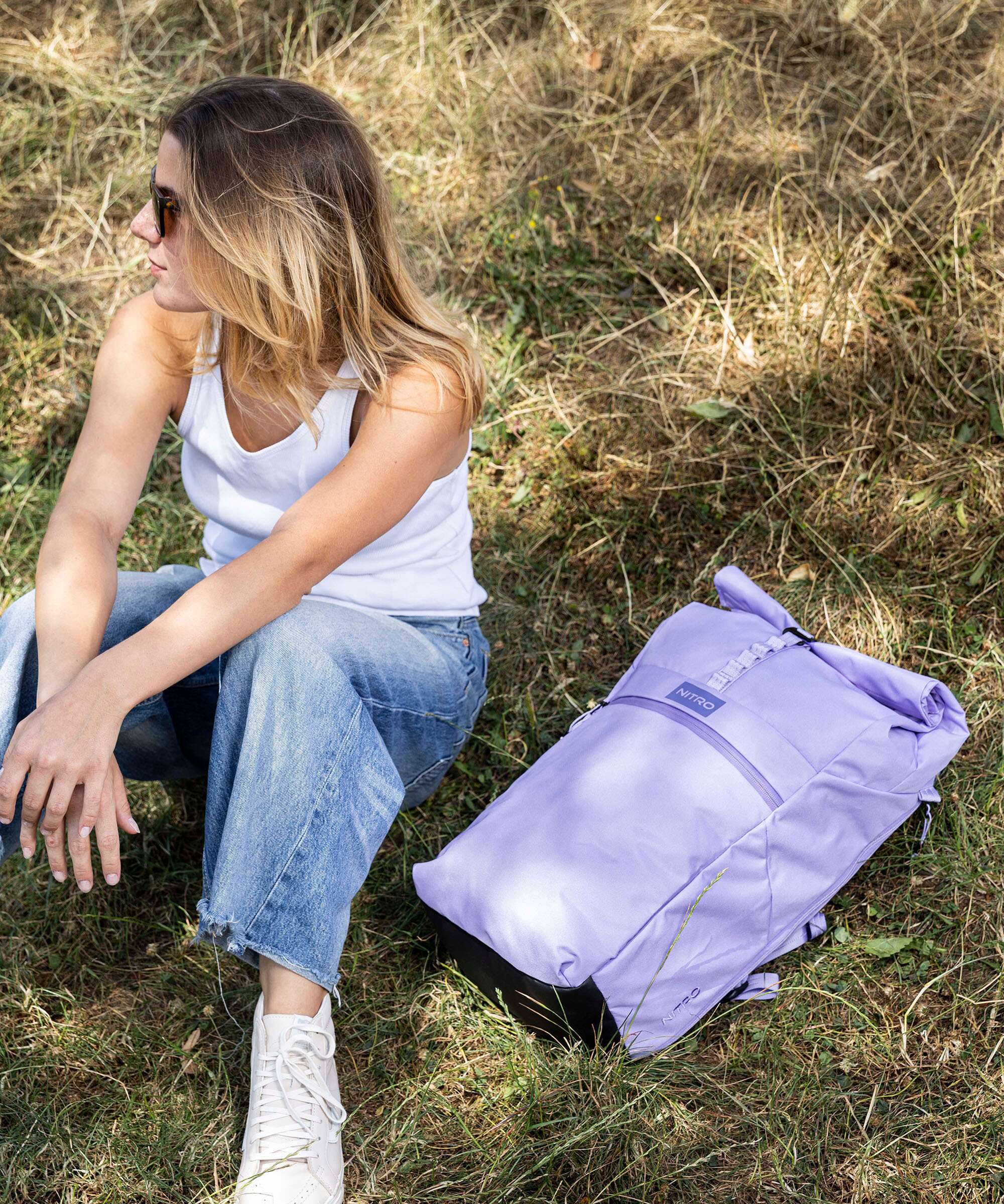 Nitro Cosmo 26 Rolltop backpack lavender