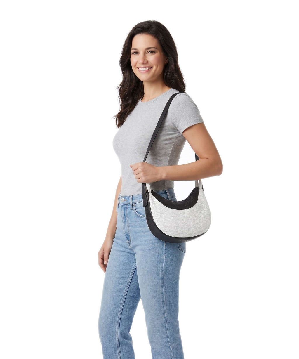 Voi Hirsch Erika Crossbody bag schwarz/weiss