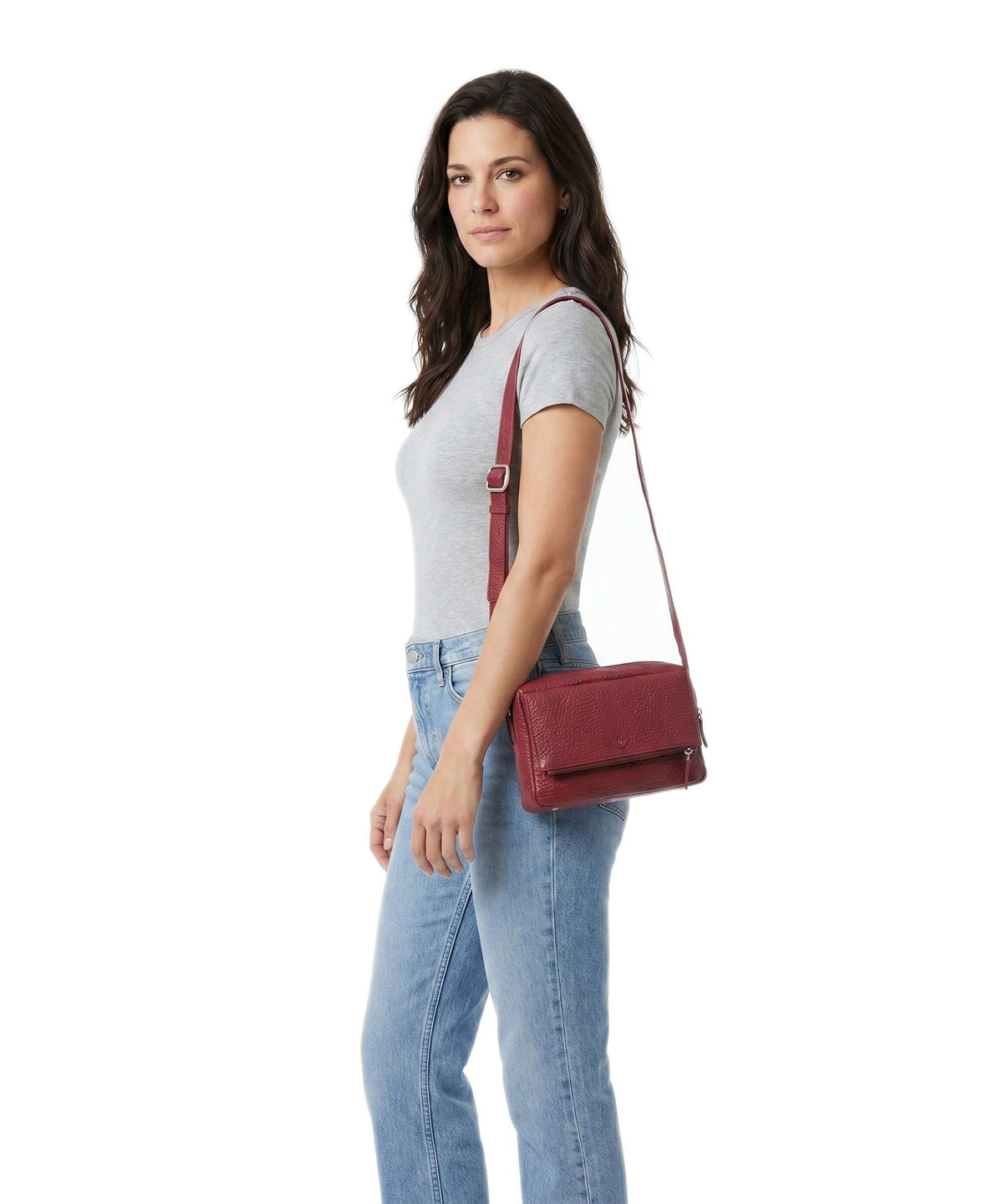 Voi Hirsch Isis Crossbody bag granat