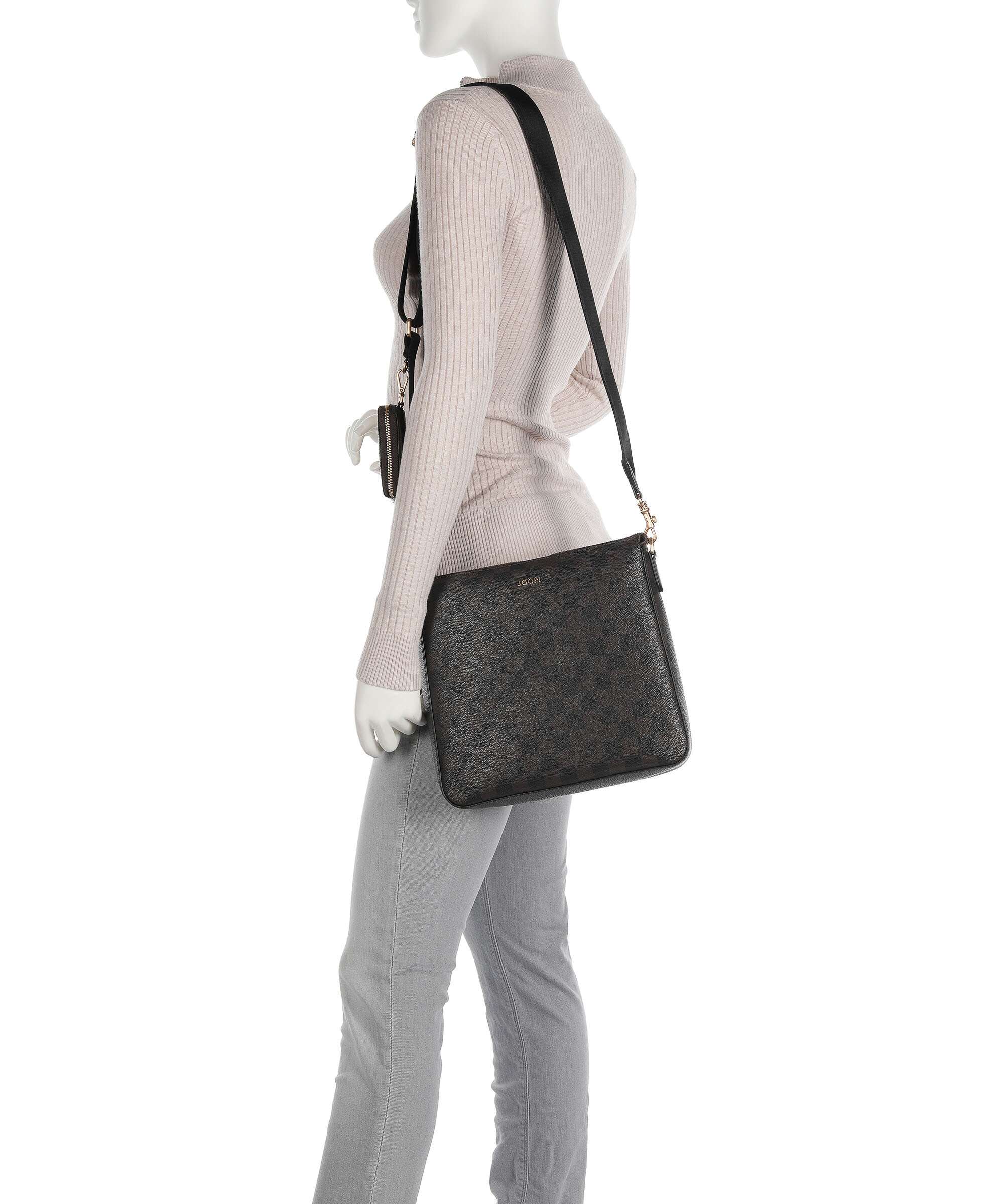 JOOP! Cortina Piazza Jasmina Crossbody bag seal brown