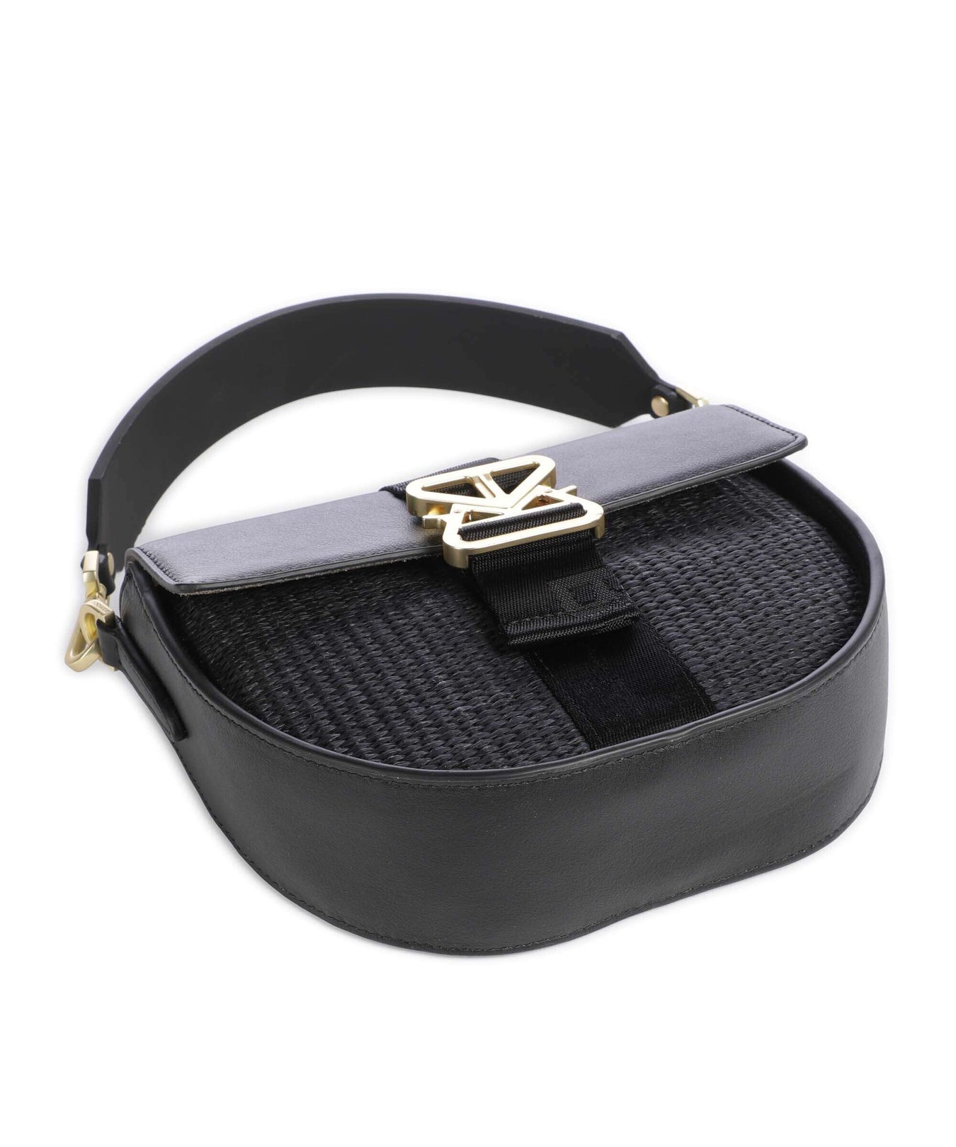 Bogner Zuoz Rafia Cassy Shoulder bag black