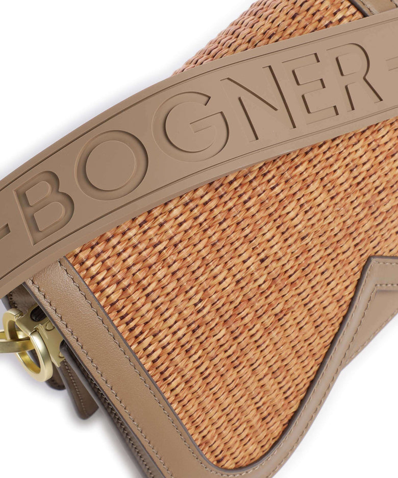 Bogner Bex Rafia Eartha Shoulder bag portabella
