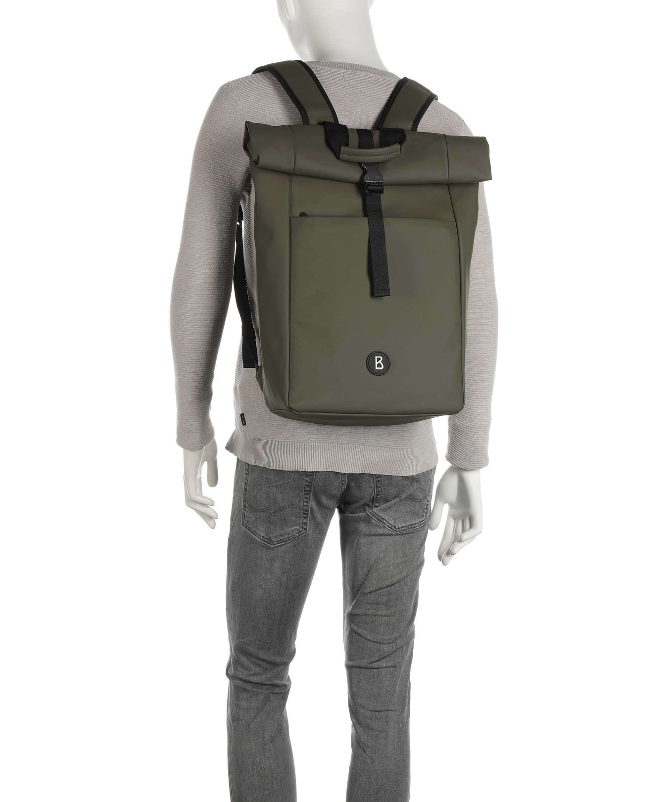 Bogner La Prava Leon Rolltop backpack olive night