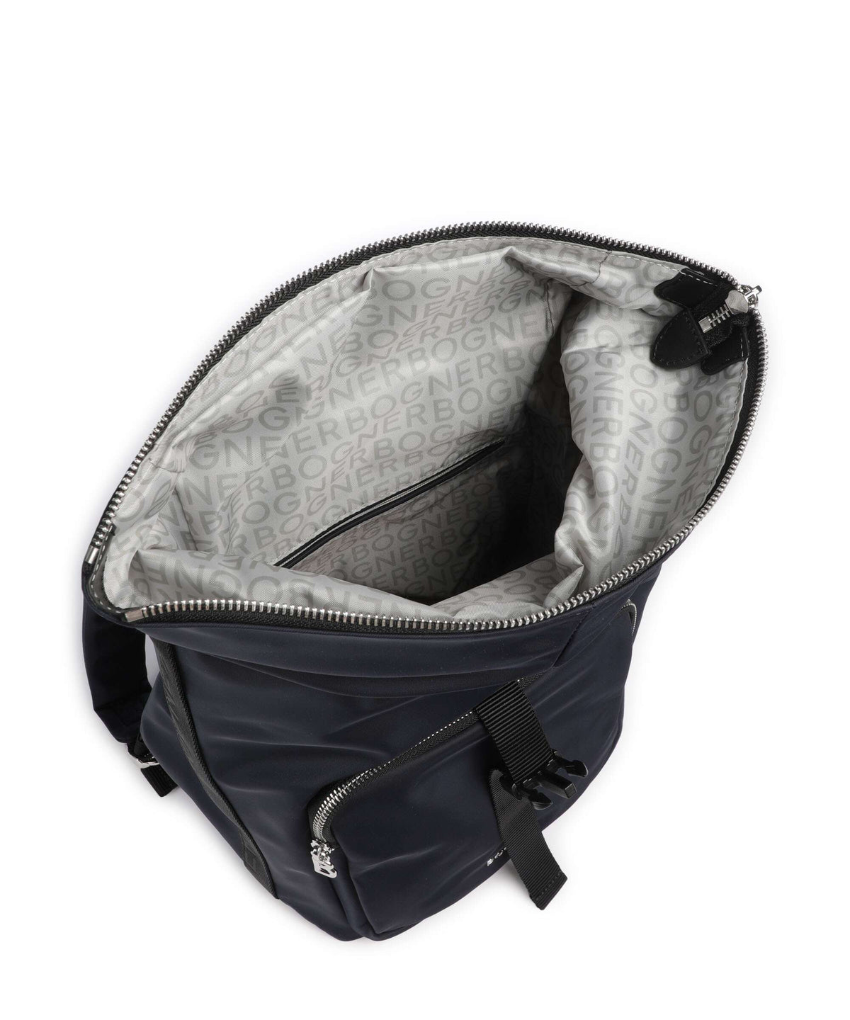 Bogner Klosters Eike Rolltop backpack dark blue