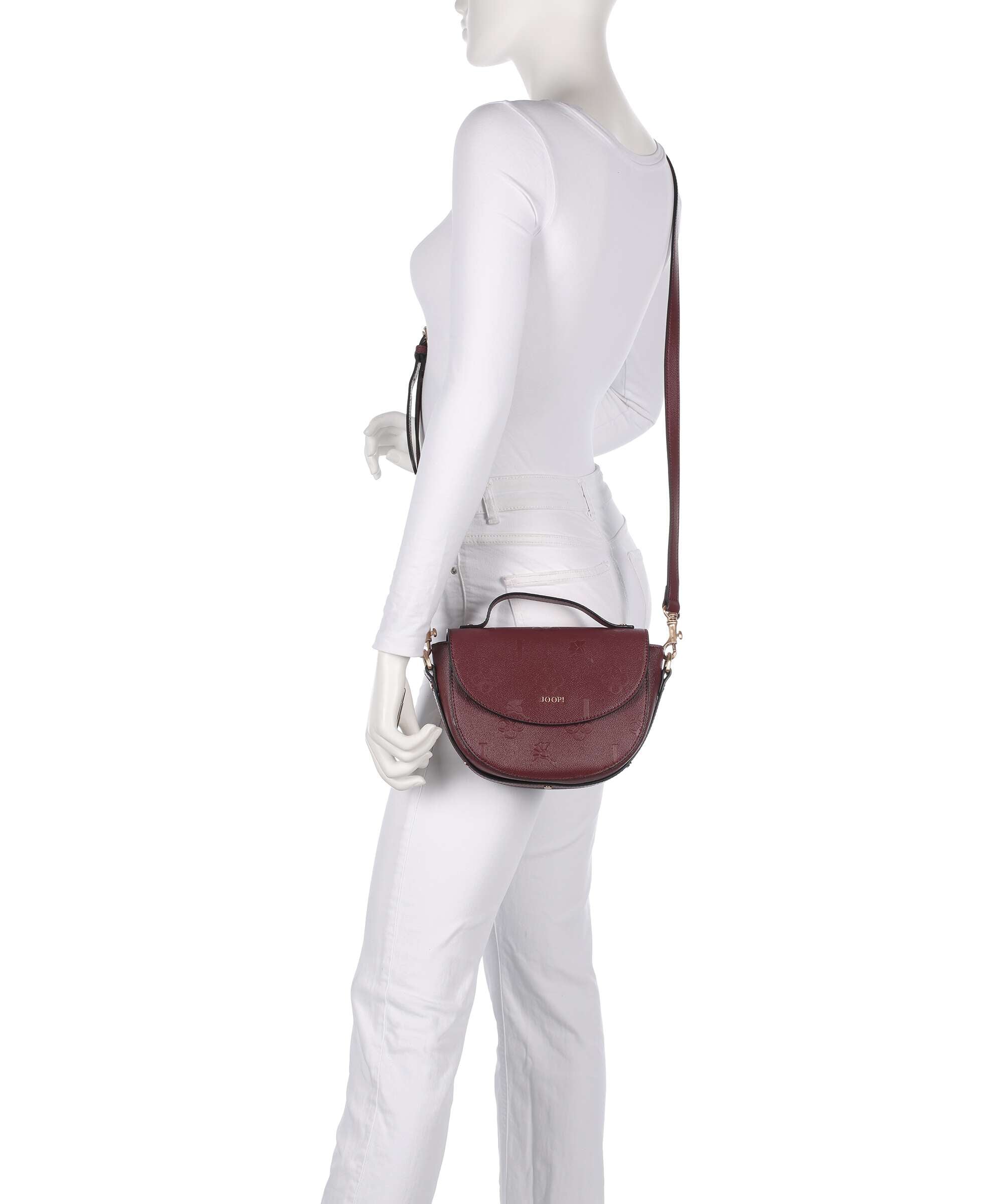 JOOP! Decoro Stampa Kaley Crossbody bag burgundy