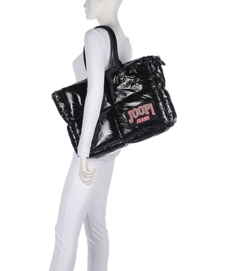 JOOP! Jeans Varsity May Tote bag black