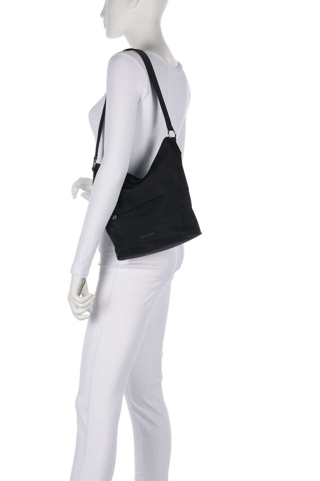 Bogner Maxon Heather Hobo bag black