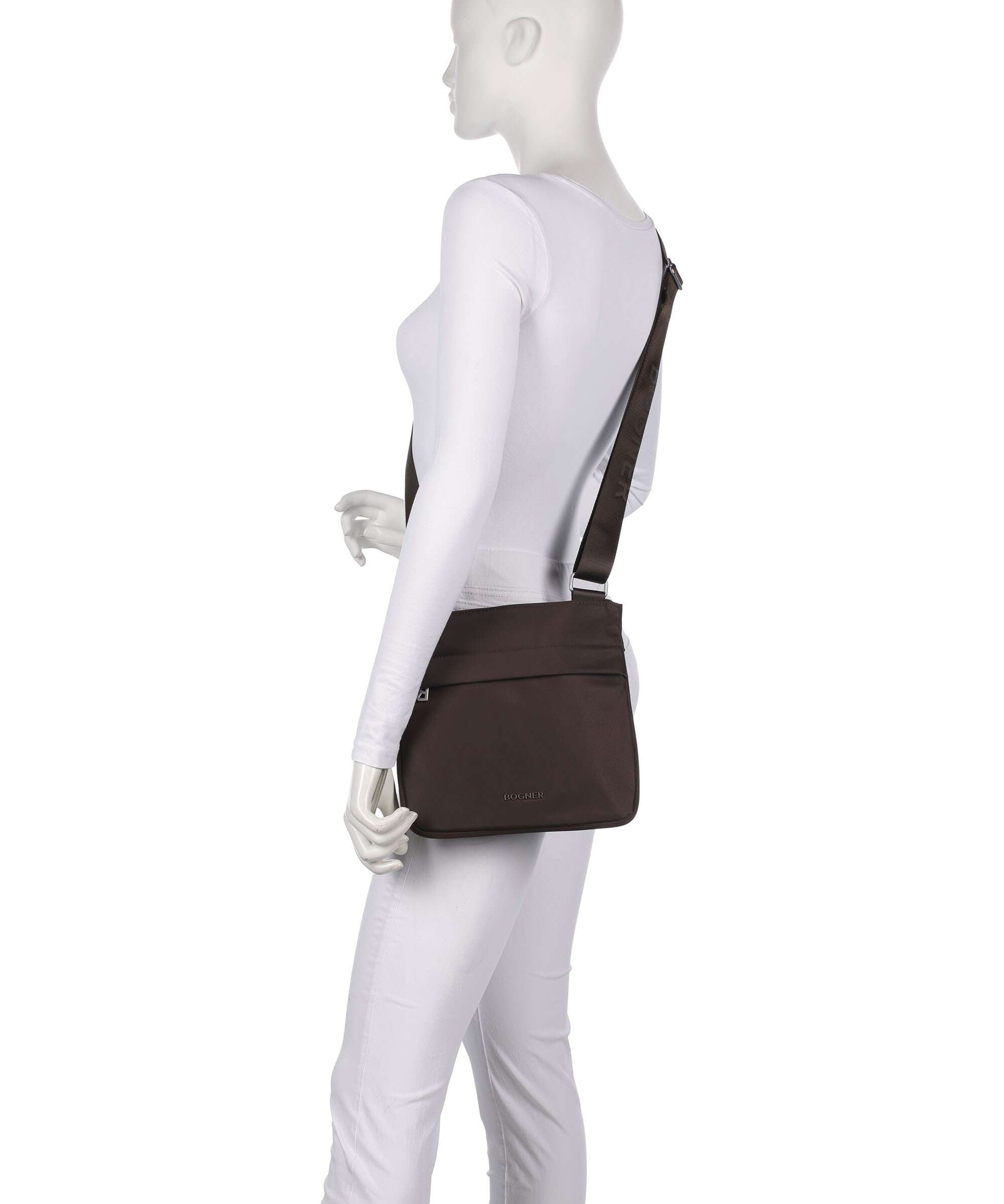 Bogner Maxon Serena Crossbody bag darkbrown