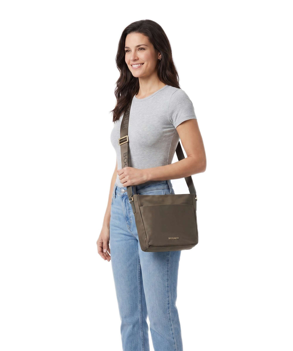 Bogner Klosters Neve Juna Crossbody bag dark olive