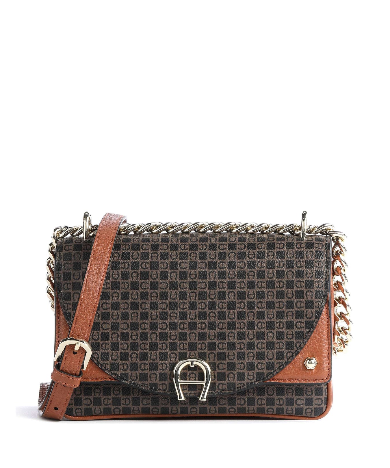 Aigner Diadora XS Shoulder bag cognac brown