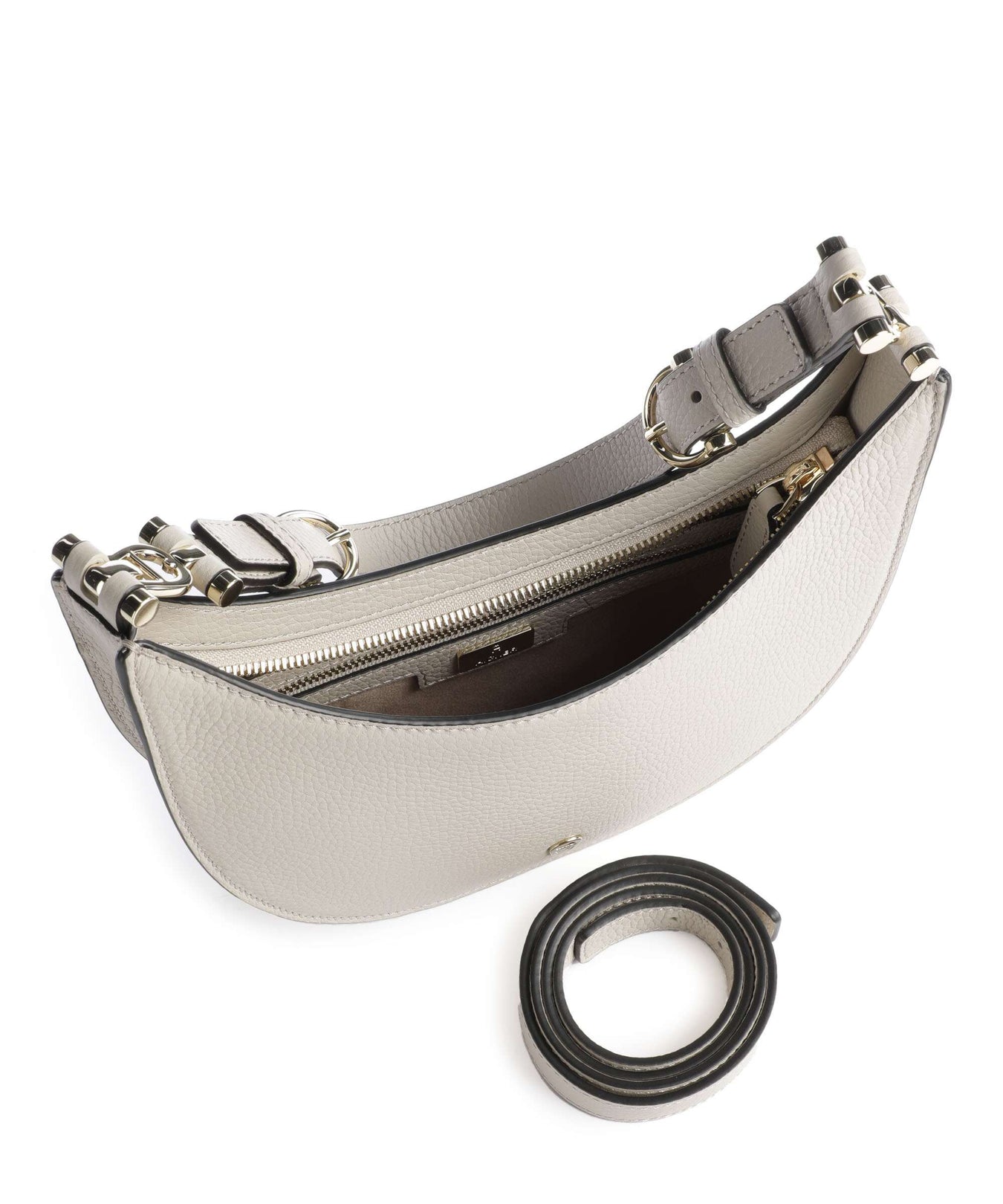 Aigner Delia S Shoulder bag pearl white