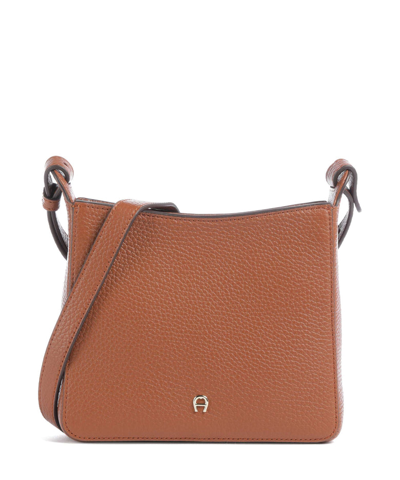 Aigner Pura S Crossbody bag cognac brown