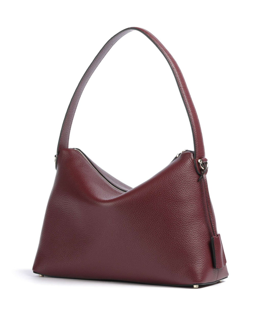 Aigner Delia M Hobo bag burgundy