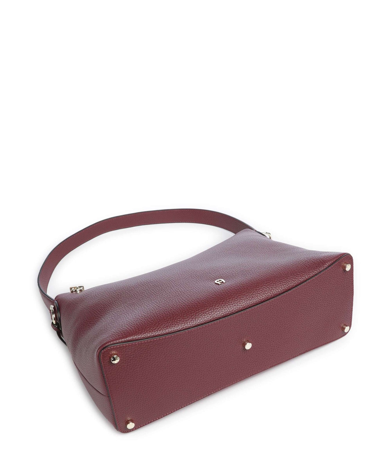Aigner Delia M Hobo bag burgundy