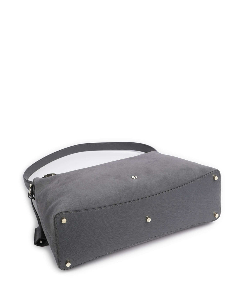 Aigner Delia L Hobo bag night grey