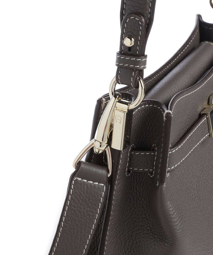 Aigner Farah M Hobo bag acacia brown