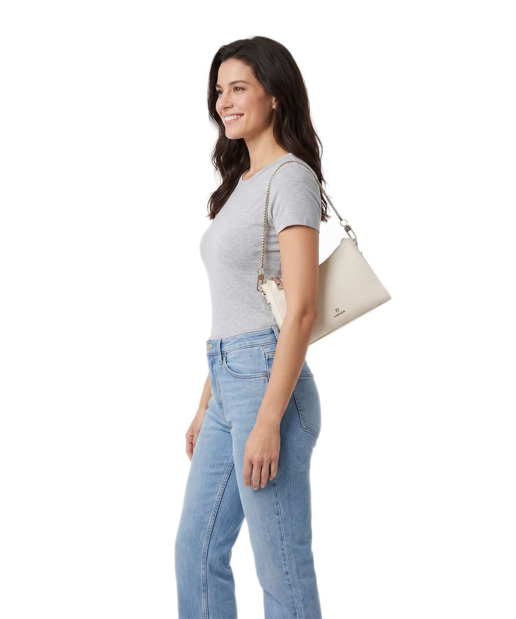 Aigner Ivy S Shoulder bag macadamia white
