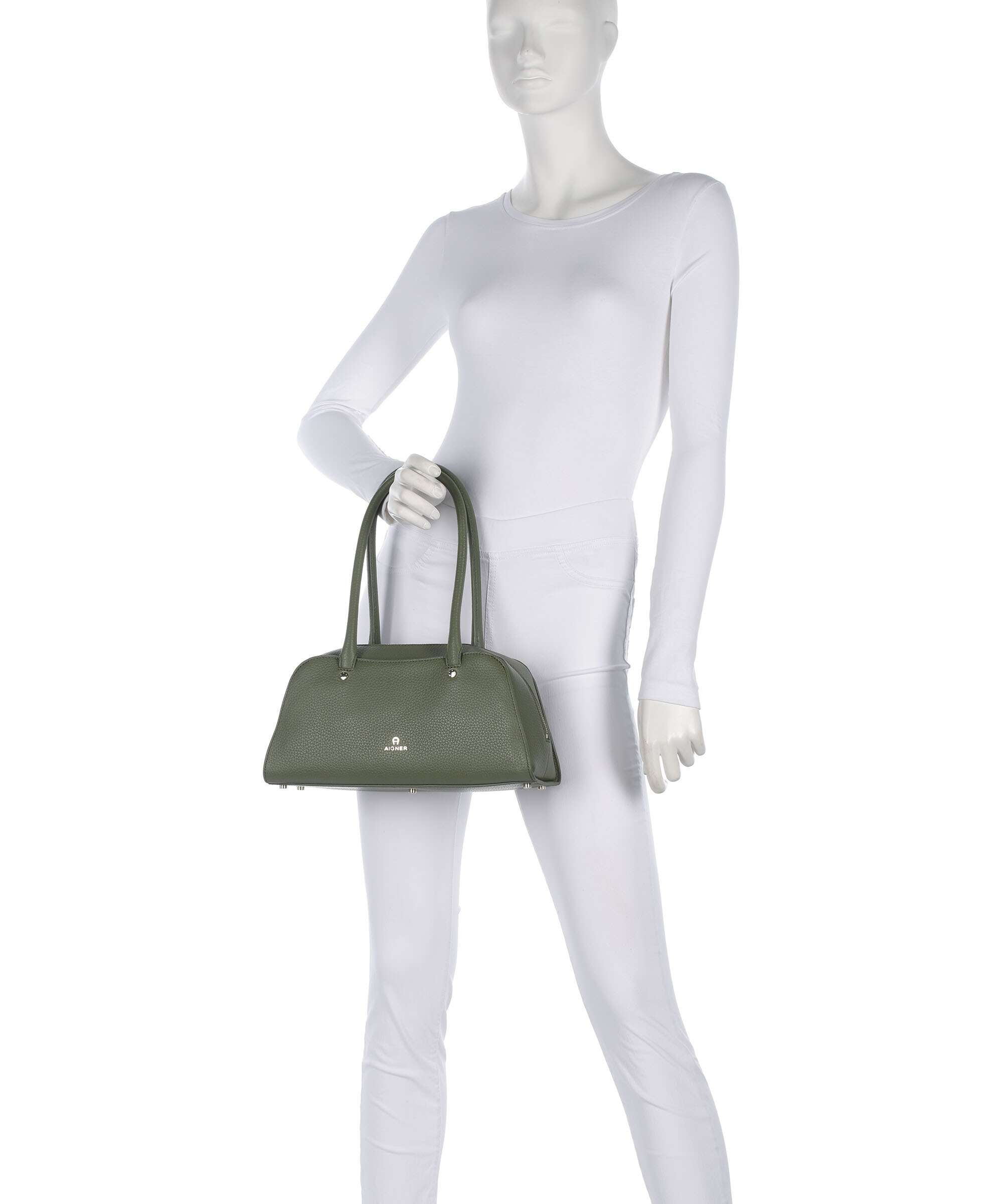 Aigner Ivy M Shoulder bag moss green