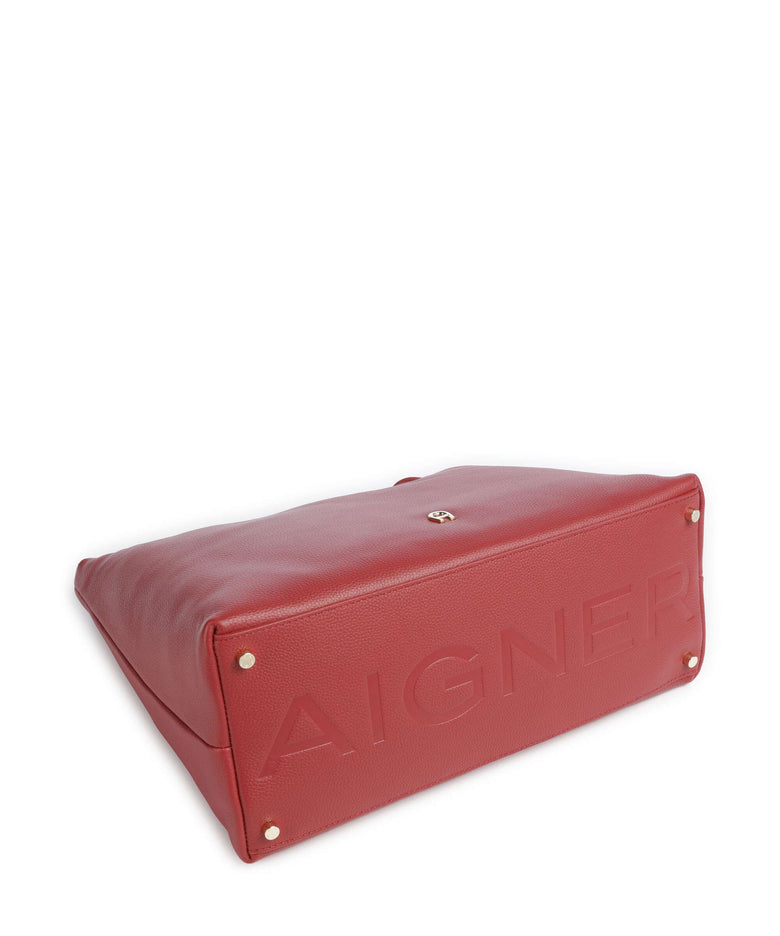 Aigner Zita M Hobo bag burnt red