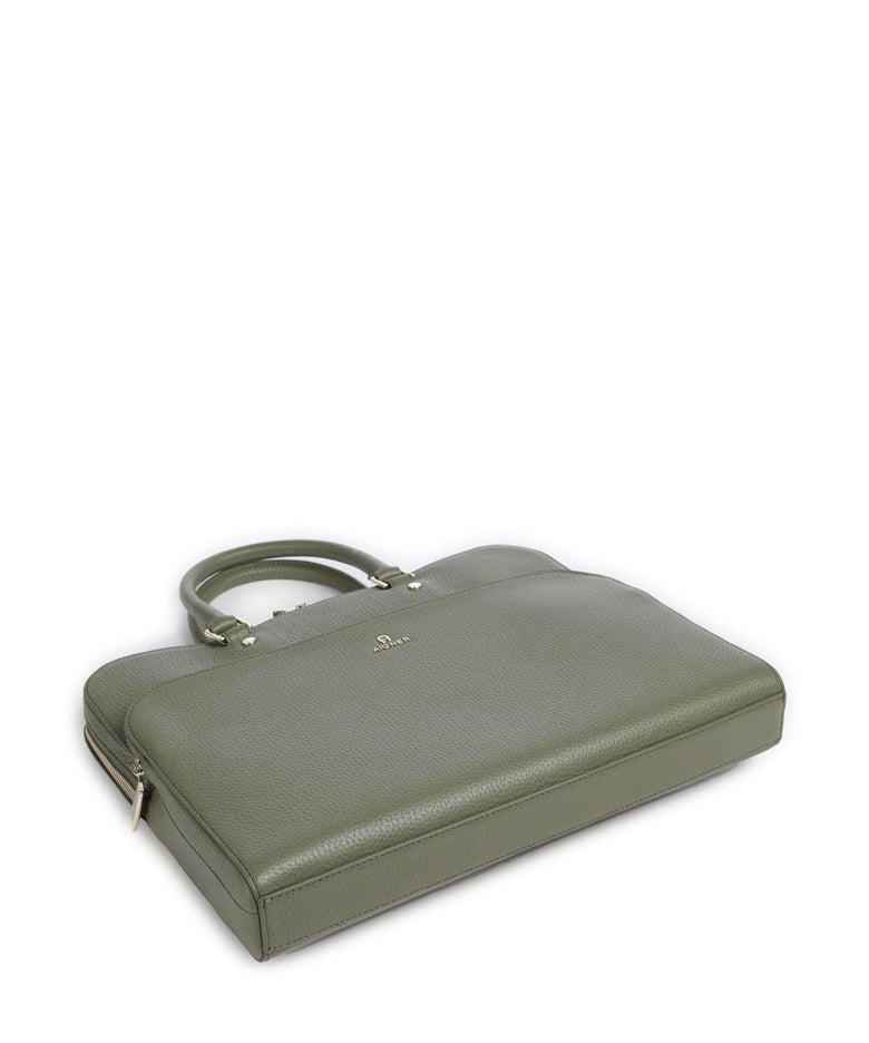 Aigner Ivy L Briefcase moss green