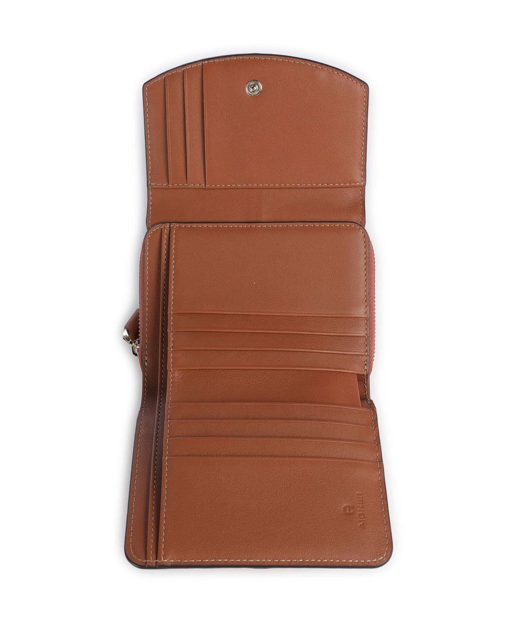 Aigner Ambra Wallet cognac brown