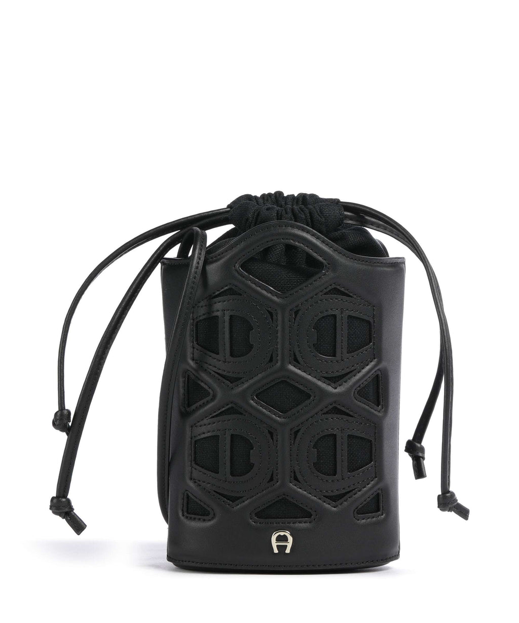 Aigner Azzurra S Bucket bag black