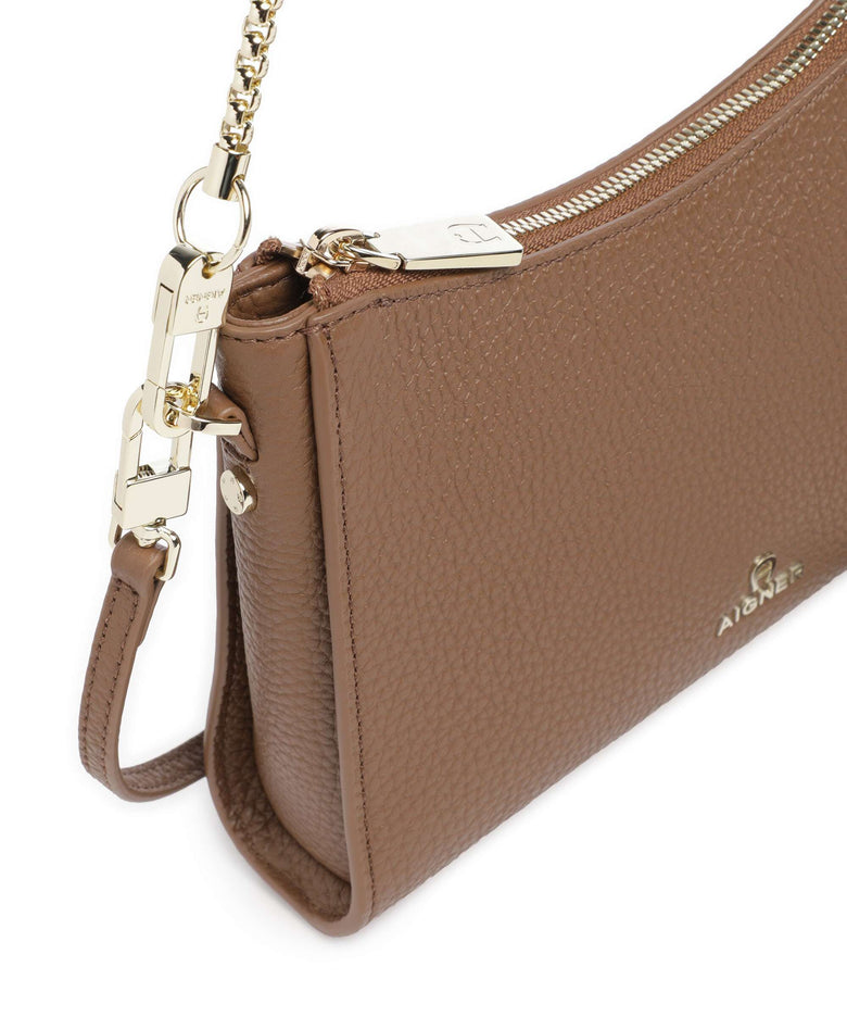Aigner Ivy S Shoulder bag saddle brown