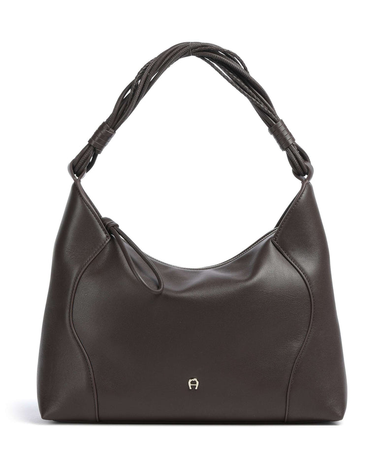 Aigner Giara M Hobo bag soil brown