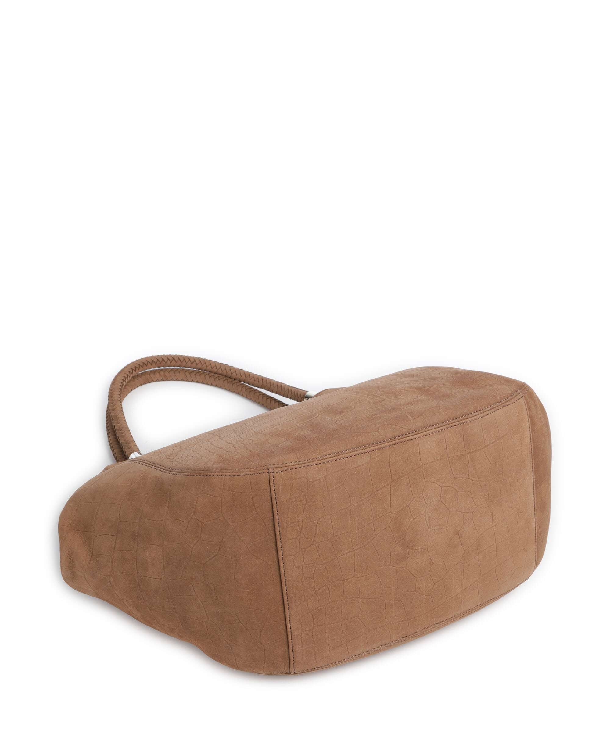 Aigner Carré Soft L Tote bag saddle brown