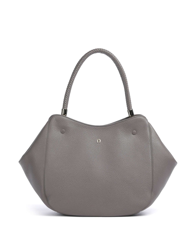 Aigner Carré Soft L Tote bag ash grey