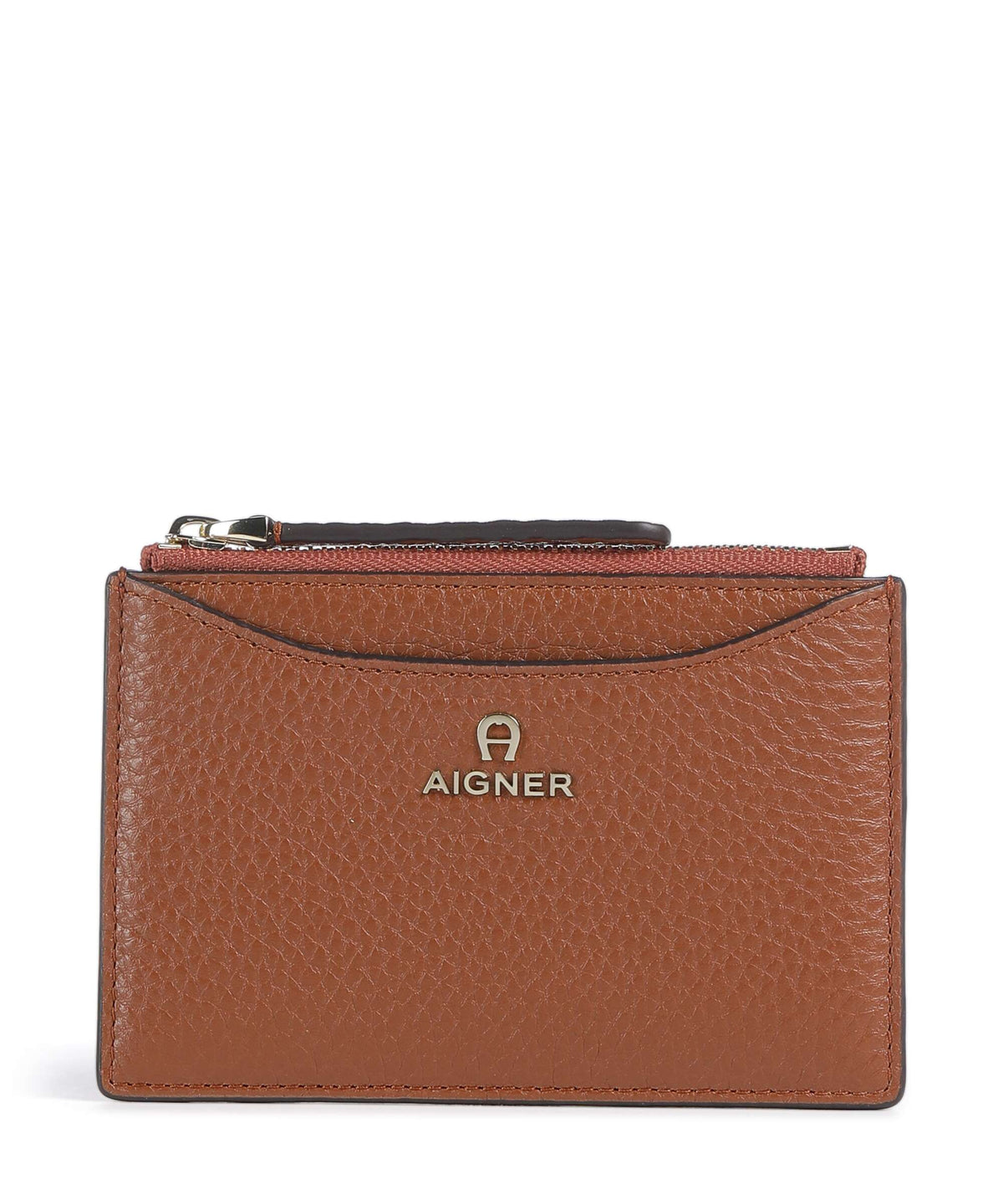 Aigner Marika Credit card holder cognac brown