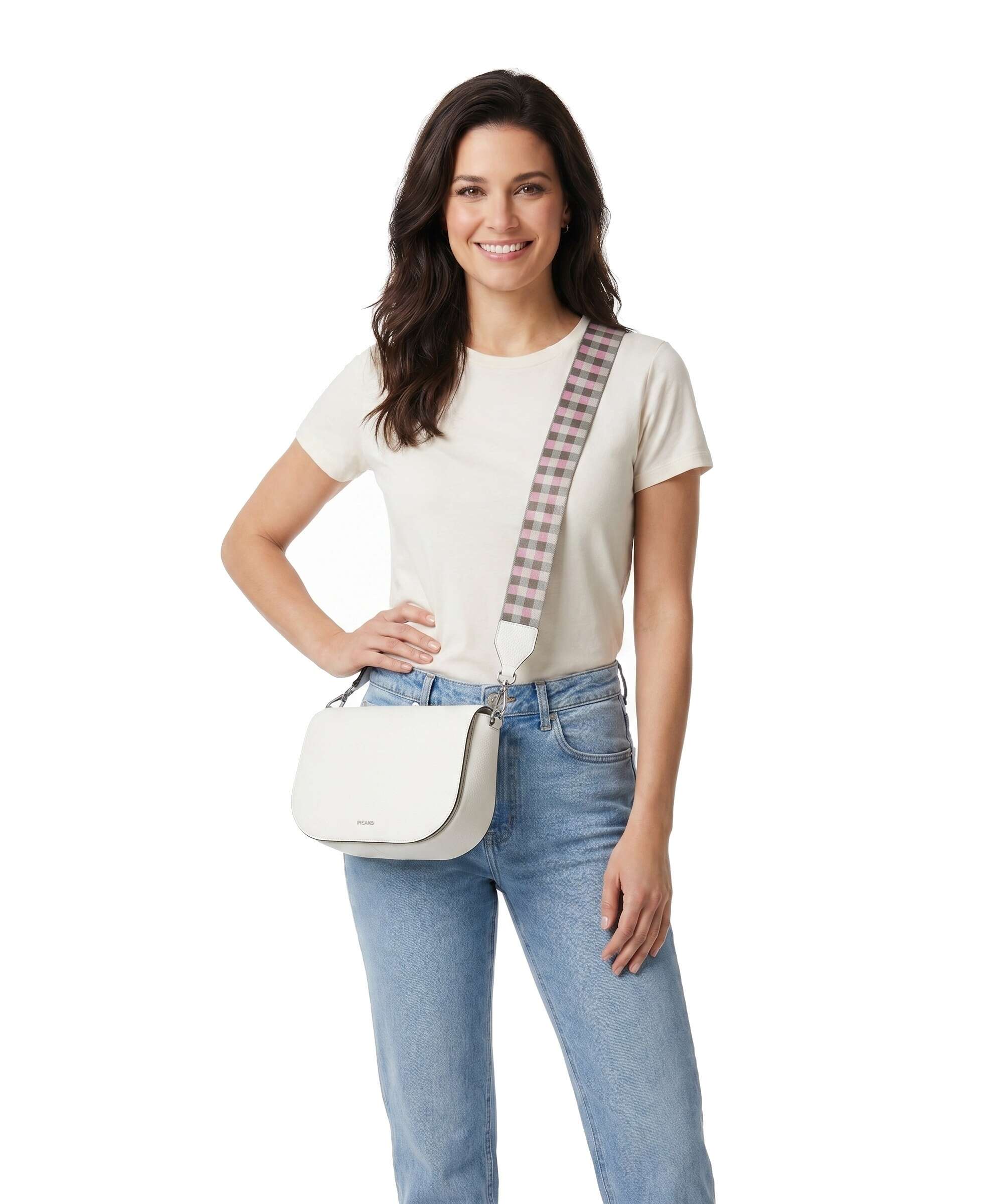 Picard Texel Crossbody bag white lily