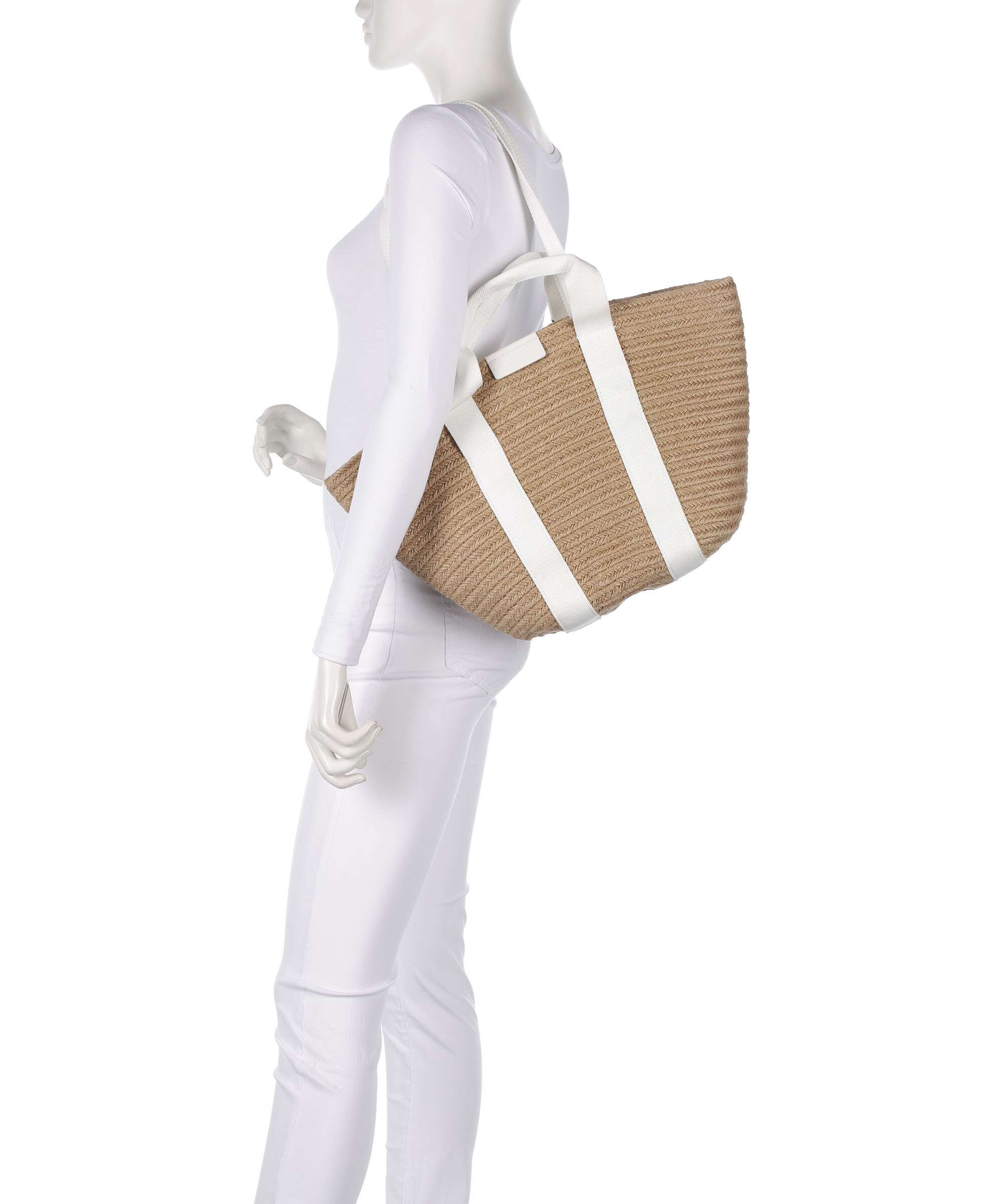 Marc O'Polo Marte Tote bag white cotton