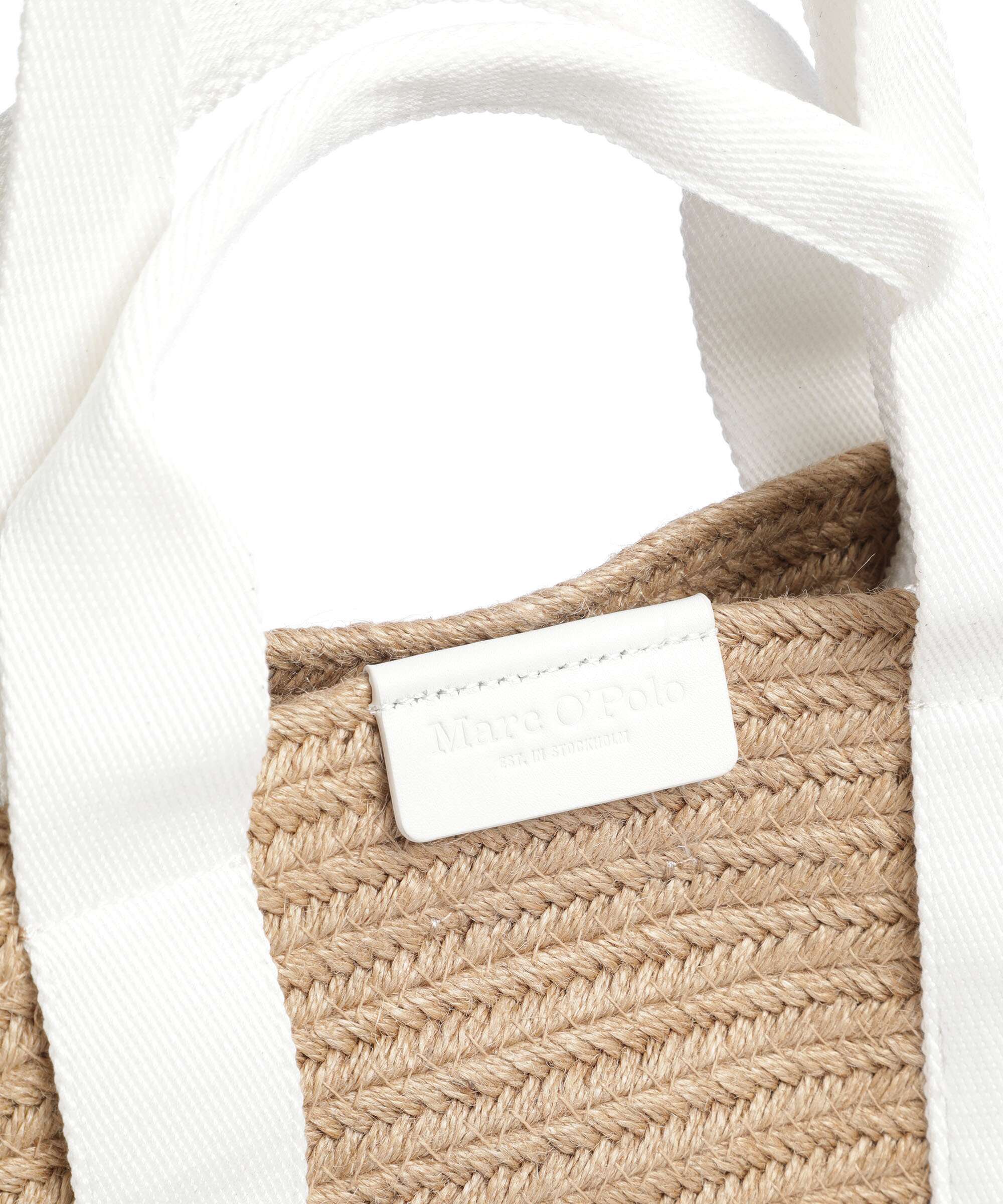 Marc O'Polo Marte Tote bag white cotton