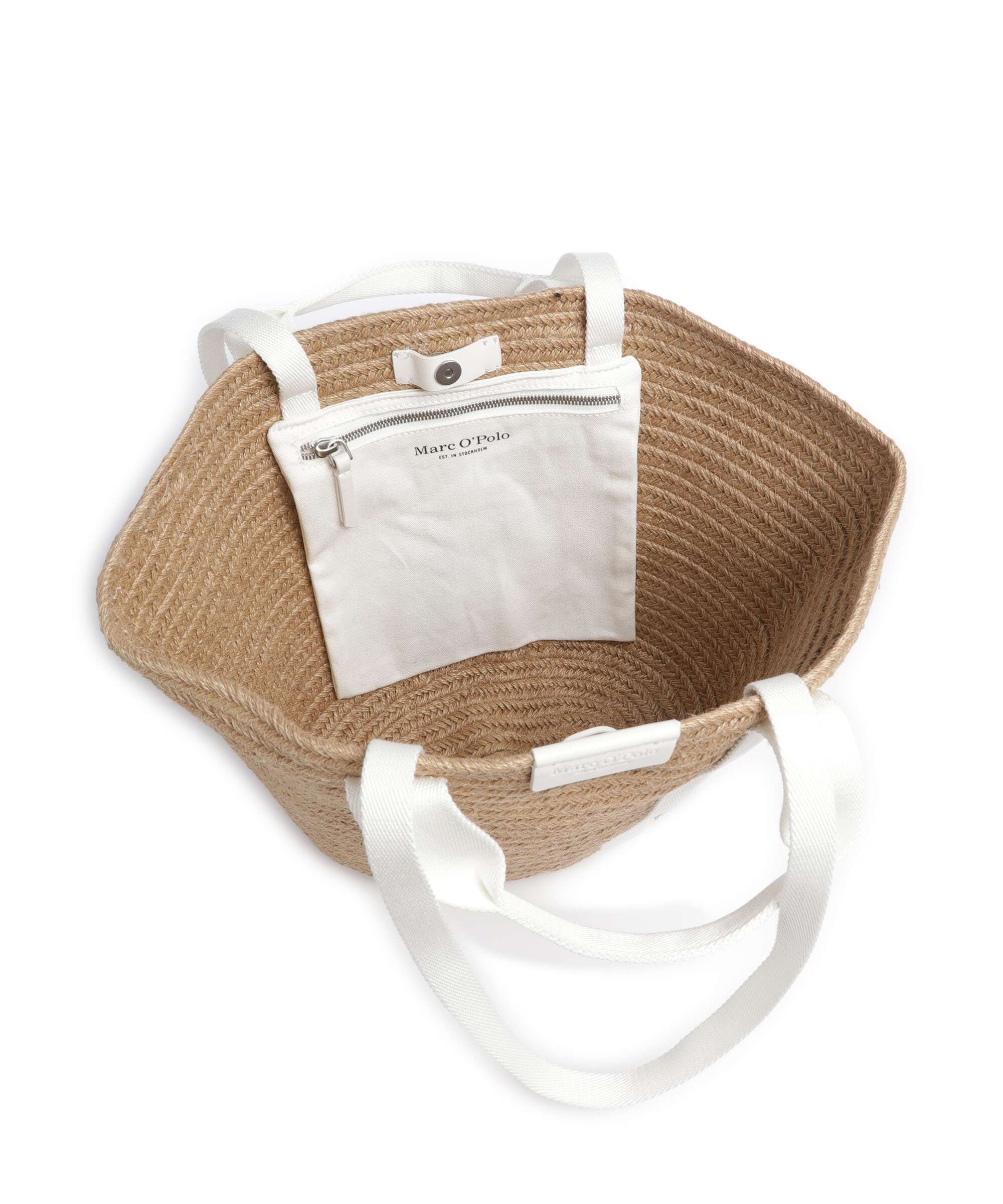 Marc O'Polo Marte Tote bag white cotton